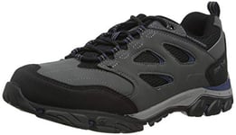 Regatta Men's Holcombe Iep Low' Waterproof Breathable Rubber Toe Double Eyelet Walking Shoe, Granite Dark Denim, 8 UK