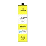 1 Yellow Ink Cartridge for HP Officejet 6950 & Pro 6960, 6970, 6975 All-Ink-One