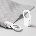 Handduksklämma - Towel Clip Loop (2-pack), Vit