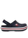 Crocs Navy/red Crocband Clog, Navy, Size 8 Younger