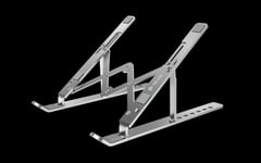 SiGN Sammenleggbart bærbart stativ for 5" - 17" bærbar PC - Sølv