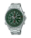 Casio Edifice Mens Silver Watch EF-527D-3AVUEF Stainless Steel - One Size