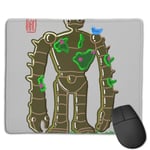 Ghibli Bakemono Robot Soldier Laputa Castle in The Sky Customized Designs Non-Slip Rubber Base Gaming Mouse Pads for Mac,22cm×18cm， Pc, Computers. Ideal for Working Or Game
