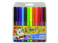 Penmate Felt-tip pens 12 colors mini