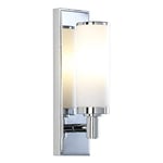 Astro Bathroom Wall Light, E14 (Small Edison Screw), 40 W, Polished Chrome