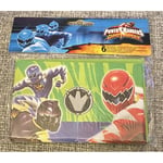 Power Rangers Dino Thunder Inbjudningar (6-pack)