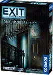 Thames & Kosmos EXIT: The Sinister Mansion, Escape Room Card Game, Family Games for Game Night, Board Games for Adults and Kids, For 1 to 4 Players, Age 12+