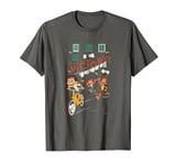 Disney Pixar Luca To The Victory Vintage Bicycle Poster T-Shirt