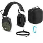 MSW Hörselkåpor med Bluetooth - Dynamisk extern bruskontroll Grön