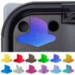 playvital Custom Vinyl Decal Skins for ps5 Console, Logo Underlay Sticker for ps5 Console Disc Version & Digital Version - 8 Chrome Shiny Colors & 4 Gradient Styles