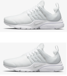 Nike Air Trainers Presto Unisex Lace Up White Trainers