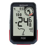 SIGMA SPORT ROX 4.0 Noir | compteur GPS vélo sans fil & navigation avec support cintre/potence GPS inclus | Navigation GPS en extérieur avec mesure de l'altitude