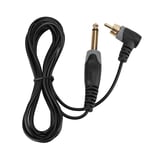 1PC 2.25 Meters Tattoo Clip Line Tattoo Machine Power Cord With Curved Head For