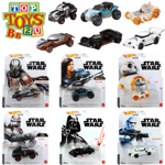 Hot Wheels Star Wars Character Cars 1:64 Scale Diecast - Complete Set of 6