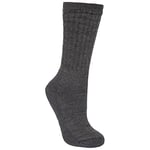 Trespass Stroller, Black Marl, 7/11, Warm Socks for Men, UK Sizes 7-11, Black