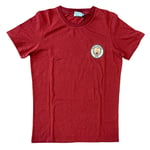 Manchester City Football T-Shirt (Size XS) Men's Classic Crest Top - New