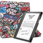 Amazon Kindle Scribe Designer Origami Case Graffiti