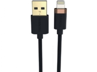 Duracell USB7012A, Svart, Apple iPhone 5, 5C, 5S, iPad 4, iPad Mini, iPod Nano 7G, iPad Touch 5G, 87 g, 5 mm, 5 mm, 1000 mm