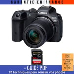 Canon EOS R7 + RF-S 18-150mm STM + 1 SanDisk 64GB Extreme PRO UHS-II SDXC 300 MB/s + Guide PDF ""20 techniques pour r?ussir vos photos