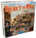 Days of Wonder |Ticket to Ride Amsterdam Board Game | Family Board Game | Board Game for Adults and Family | Train Game | Ages 8+ | For 2 to 4 Players | Average Playtime 10-15 Minutes
