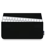 Adore June Keeb Protection Sleeve compatible with Apple Magic Keyboard, Custom Made Case for Apple Magic Keyboard - Black