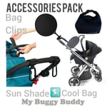 My Buggy Buddy, Car/Buggy Sun Shade, Bag Clips (twin pack) , Cool Bag