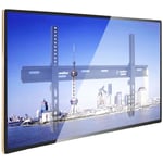 UNHO Support tv Mural Fixe pour Ecrans Plats led lcd Plasma 26-72 Pouces Fixation Murale Ultra Fin Charge 50kg vesa Max 600x400 - Unho