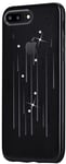Coque Soft Meteor Crystals from Swarovski iPhone7 Bord Noir