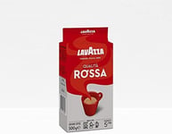 Lavazza Qualità Rossa, Ground Coffee Espresso, Arabica and Robusta Medium Roas