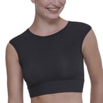 Sloggi GO Allround Crop Top Svart One Size Dam