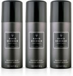 David Beckham Instinct Body Spray Deodorant, 150ml Pack of 3