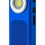 Arbetslampa S2 COB LED med laddbart batteri och 5W Bluetooth högtalare