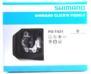 Shimano PD-T421 Trekking CLICK’R SPD Pedals Set w/ Cleat SM-SH56