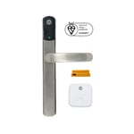 Yale Conexis L2 Smart Door Lock - Remote Access From Anywhere, Anytime, No Key Needed, Works with Alexa, Google Assistant and Philips Hue - Satin Nickel