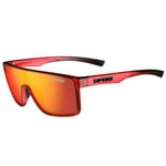 Tifosi Sanctum Single Lens Sunglasses - Crystal Red Fade / Smoke Fade/Smoke