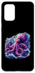Coque pour Galaxy S20+ Pieuvre mystique art abstrait tentacules idée créative