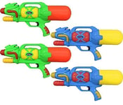 Quickdraw 4 x Large 18" Super Pump Action Water Gun Pistol Cannon Soakers