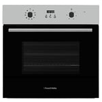 Russell Hobbs Electric Oven 70L 60cm Wide Built In 10 Oven Functions Electric Fan Oven Easy Clean Interior Stainless Steel RHEO7005SS