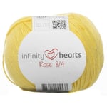 Infinity Hearts Rose 8/4 Garn Unicolor 188 Mørkegult