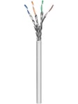 Pro CAT 6a network cable S/FTP (PiMF) grey 305 m - Grå