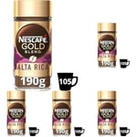 Nescafé Gold Blend Origins Alta Rica Instant Coffee, 190g (Pack of 5)