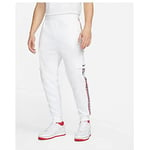 Nike Repeat FLC Yoga Pants White/Mystic Navy/University R S