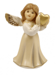 Goebel Skyddsängel Follow Your Heart, 8,5 cm Champagne