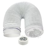 3m Vent Hose PVC Duct 5" Extension for Electrolux Air Conditioner Conditioning