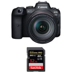 Canon EOS R6 + RF 24-105mm f/4L IS USM + SanDisk 32GB Extreme PRO UHS-II SDXC 300 MB/s | Garantie 2 ans