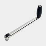 Andersen Vinschhandtag Standard 10", rostfritt stål, med lås, 254 mm