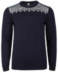 Dale Of Norway Lillehammer Sweater M Navy/Sochi Blue/White/Grey (Storlek S)