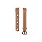 Fitbit Bracelet de rechange cuir pour tracker d'activité Alta HR, Marron, L