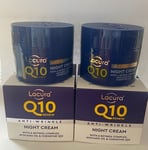Lacura Q10 Renew Night Cream With Retinol Complex x 2 50ml each NEW