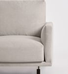 Galene, 2-personers sofa, Venstre chaiselong, nordisk, polstret by Kave Home (H: 94 cm. B: 214 cm. L: 166 cm., Beige)